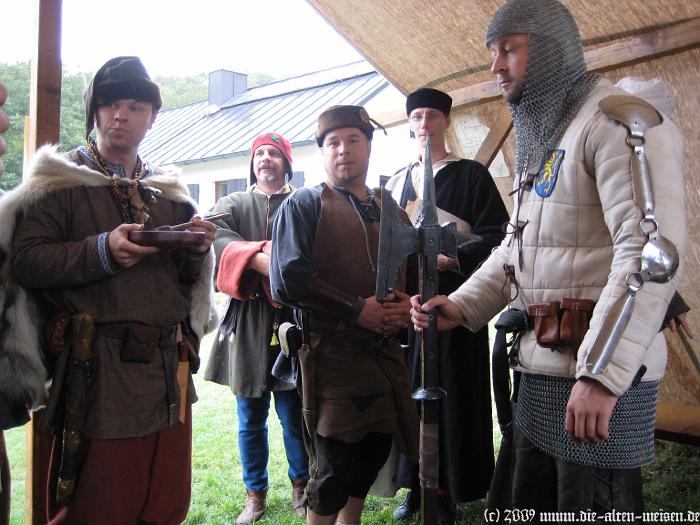 Vorstellig beim Grafen